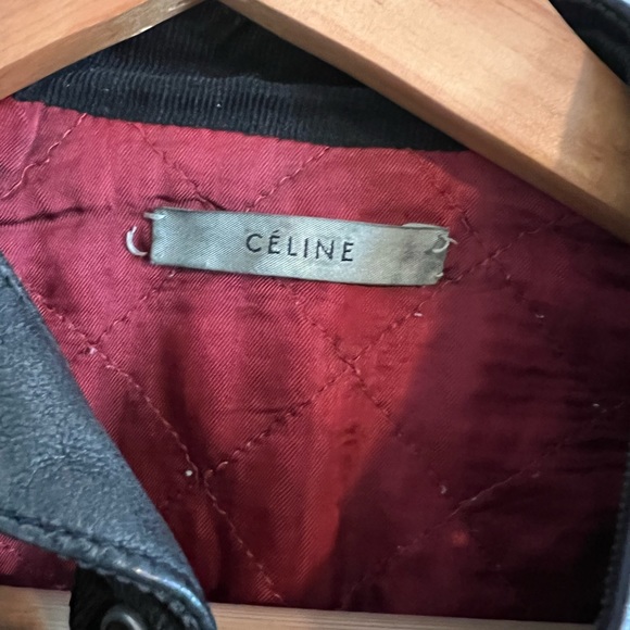 Céline by Phoebe Philo leather biker jacket, sz 36 - Picture 3 of 16